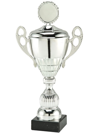 50140 Henkel-Pokal, silber, 30 cm - 48 cm